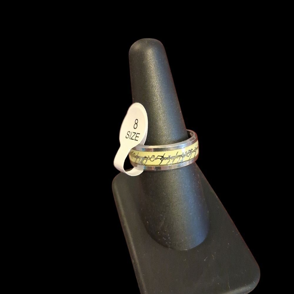 New Glow In Dark‎ Ring Size 8 Unisex Lord Of The Rings